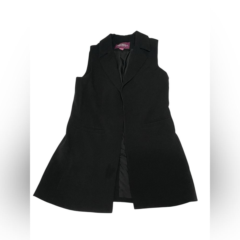 SAVILE ROW - On Trend - Black Blazer Vest - Size‎ S